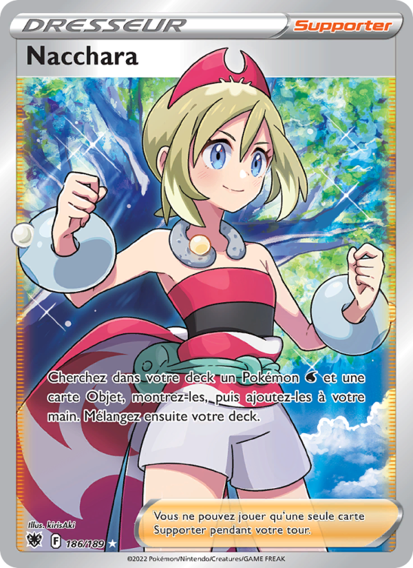Nacchara 186 — Astral Radiance (French Pokémon TCG card)