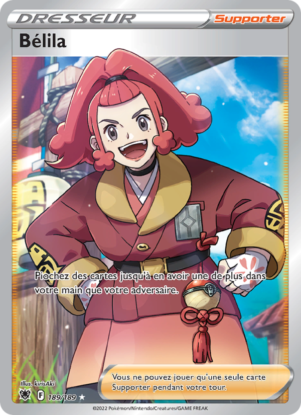 Bélila 189 — Astral Radiance (French Pokémon TCG card)