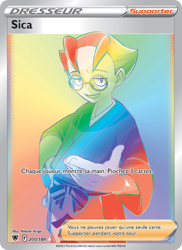 Sica 200 — Astral Radiance (French Pokémon TCG card)