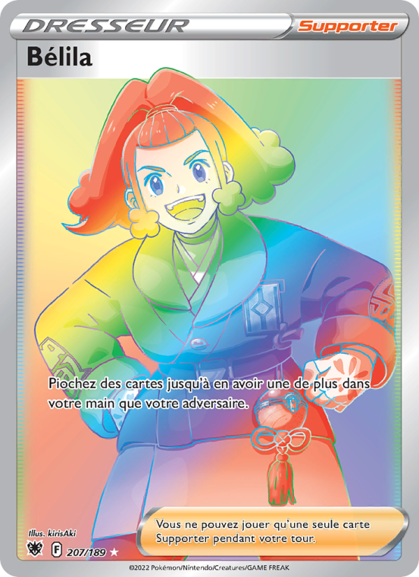 Bélila 207 — Astral Radiance (French Pokémon TCG card)