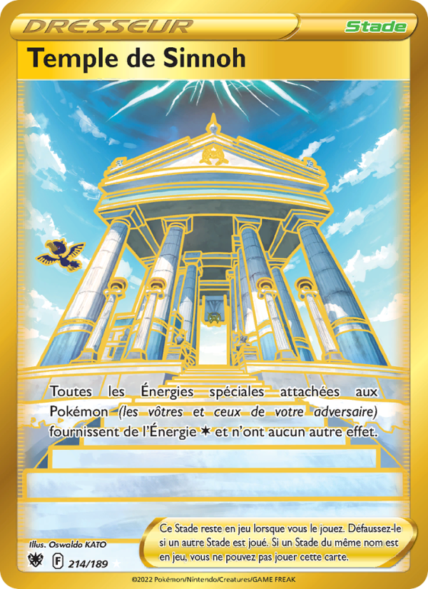 Temple de Sinnoh 214 — Astral Radiance (French Pokémon TCG card)