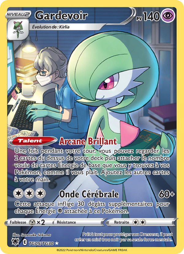 Gardevoir TG05 — Astral Radiance (French Pokémon TCG card)