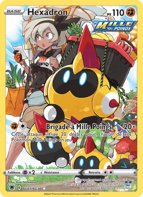 Hexadron TG07 — Astral Radiance (French Pokémon TCG card)