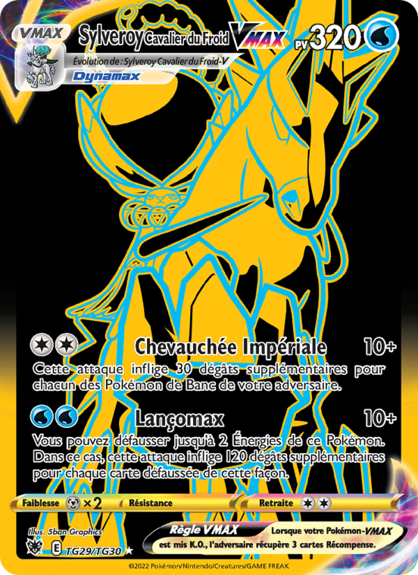 Sylveroy Cavalier du Froid VMAX TG29 — Astral Radiance (French Pokémon TCG card)