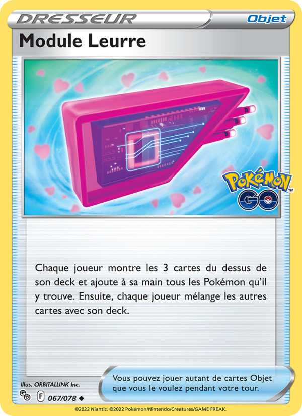 Module Leurre 067 — Pokémon GO (French Pokémon TCG card)