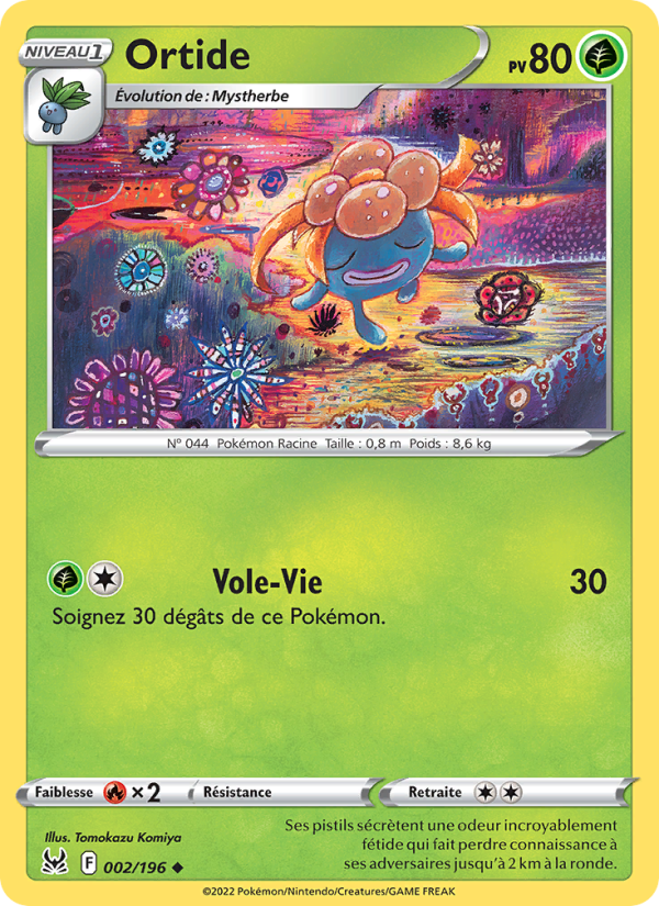 Ortide 002 — Lost Origin (French Pokémon TCG card)