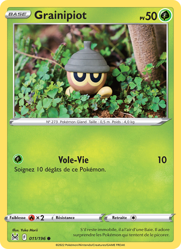 Grainipiot 011 — Lost Origin (French Pokémon TCG card)