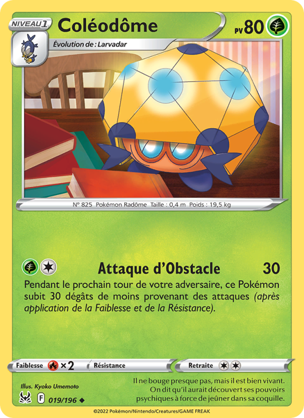 Coléodôme 019 — Lost Origin (French Pokémon TCG card)