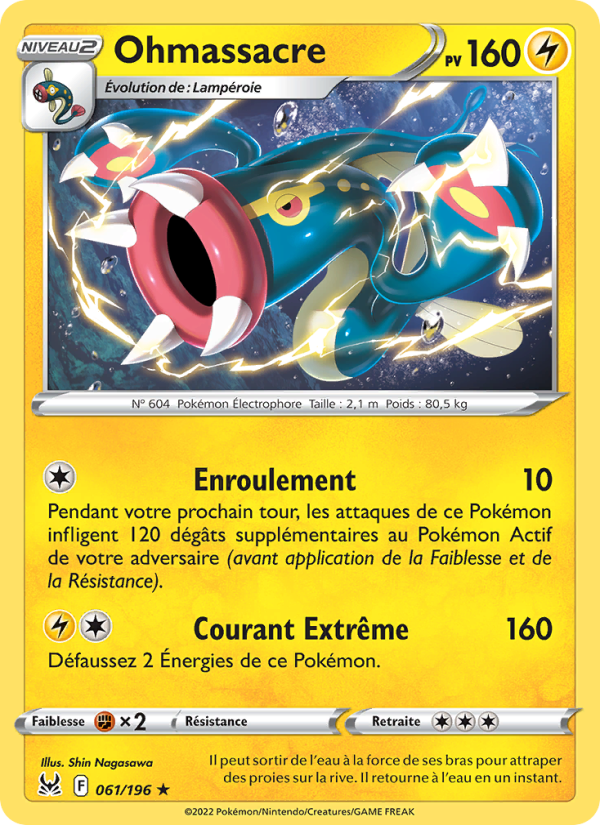 Ohmassacre 061 — Lost Origin (French Pokémon TCG card)