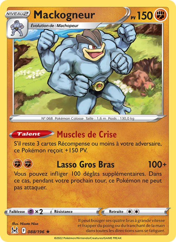Mackogneur 088 — Lost Origin (French Pokémon TCG card)