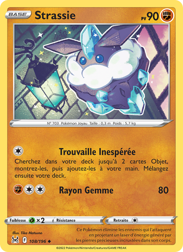 Strassie 108 — Lost Origin (French Pokémon TCG card)