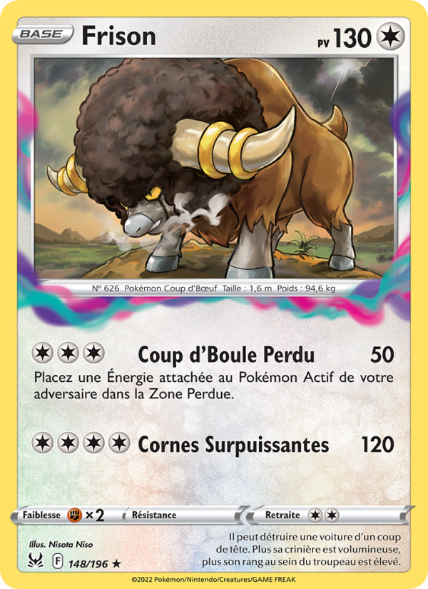 Frison 148 — Lost Origin (French Pokémon TCG card)