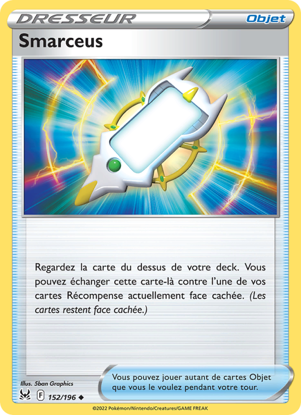 Smarceus 152 — Lost Origin (French Pokémon TCG card)