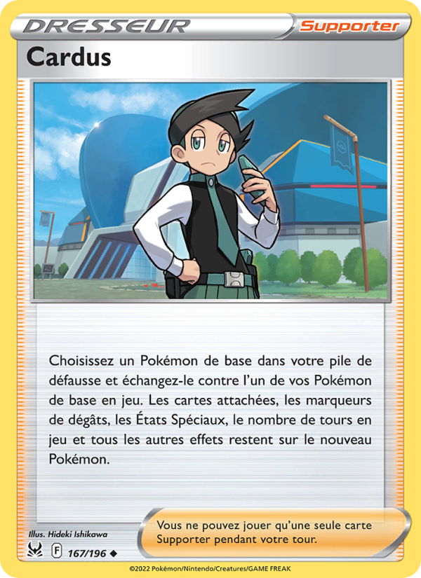Cardus 167 — Lost Origin (French Pokémon TCG card)