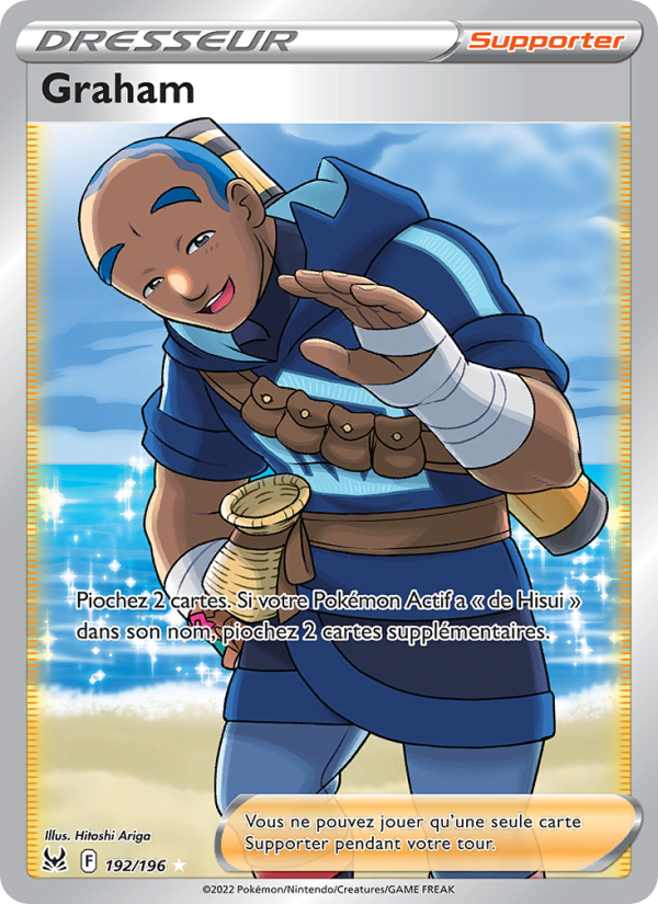 Graham 192 — Lost Origin (French Pokémon TCG card)