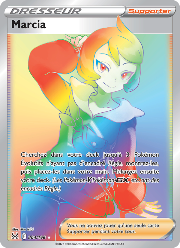 Marcia 204 — Lost Origin (French Pokémon TCG card)