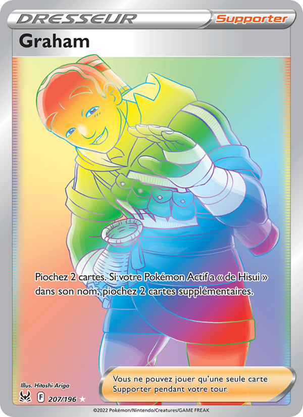 Graham 207 — Lost Origin (French Pokémon TCG card)