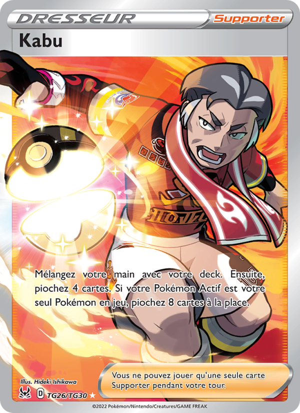 Kabu TG26 — Lost Origin (French Pokémon TCG card)