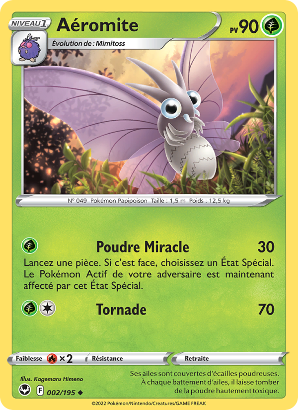 Aéromite 002 — Silver Tempest (French Pokémon TCG card)