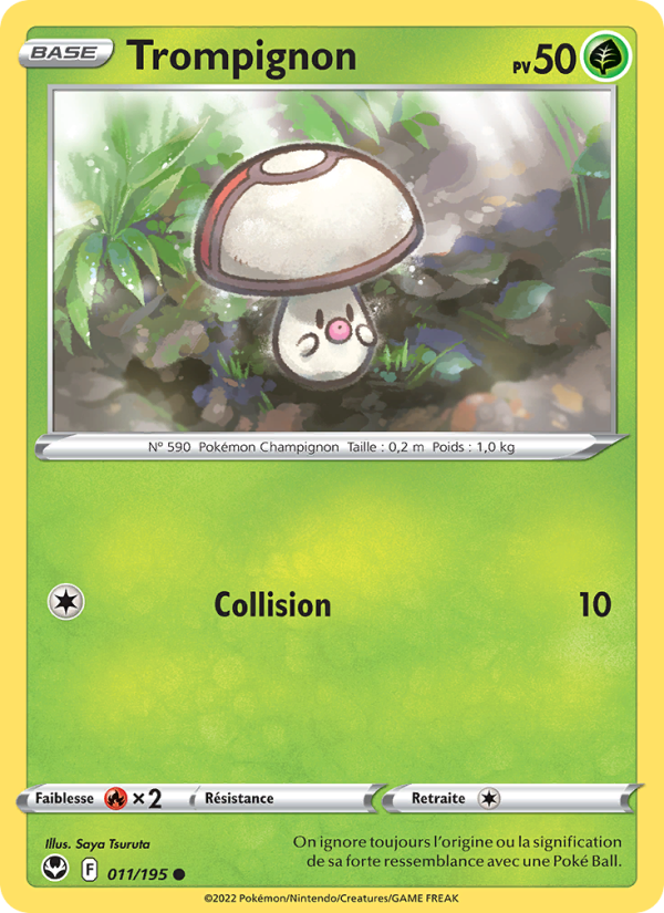 Trompignon 011 — Silver Tempest (French Pokémon TCG card)