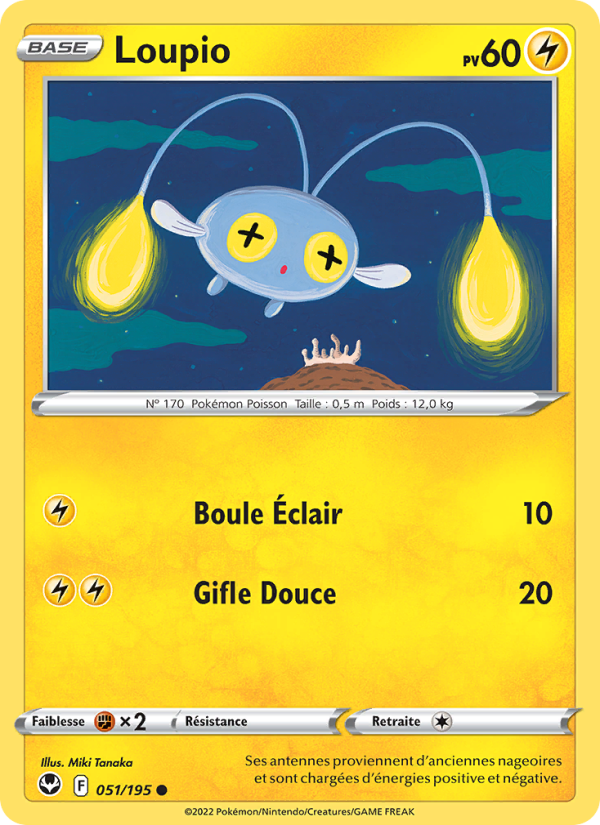Loupio 051 — Silver Tempest (French Pokémon TCG card)