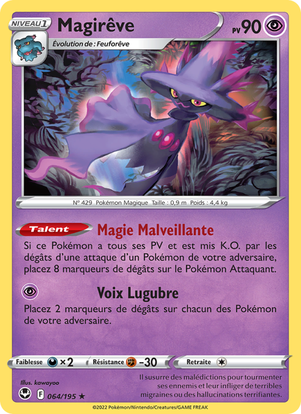 Magirêve 064 — Silver Tempest (French Pokémon TCG card)
