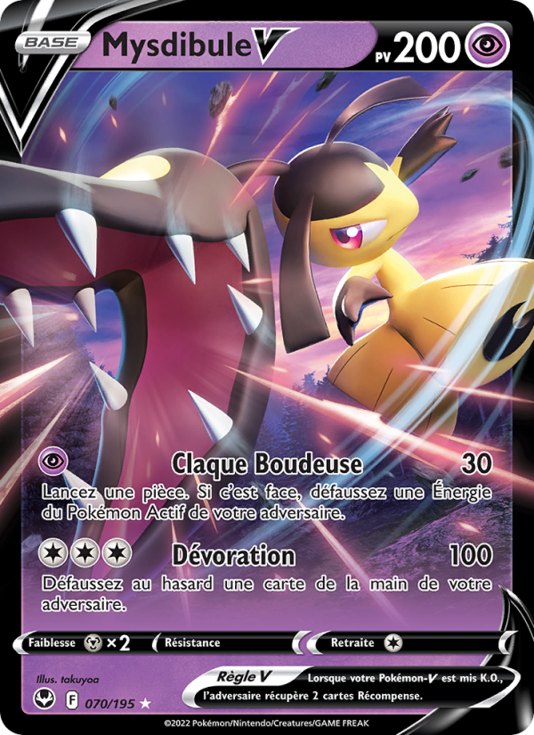 Mysdibule V 070 — Silver Tempest (French Pokémon TCG card)