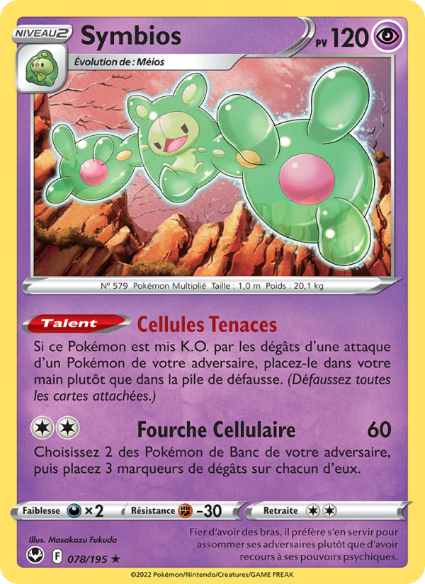 Symbios 078 — Silver Tempest (French Pokémon TCG card)
