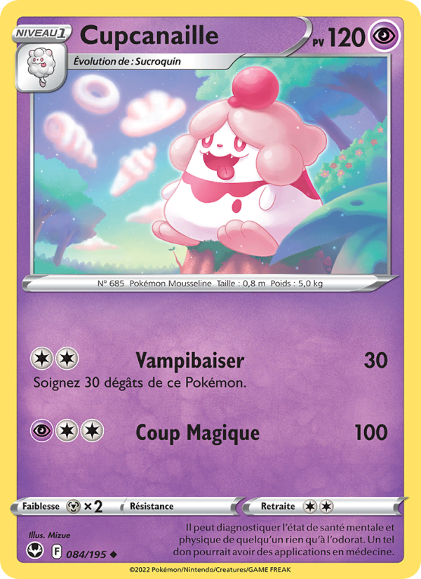 Cupcanaille 084 — Silver Tempest (French Pokémon TCG card)