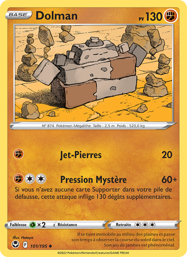 Dolman 101 — Silver Tempest (French Pokémon TCG card)