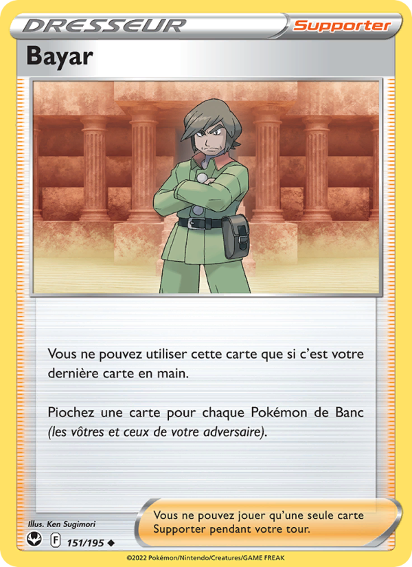 Bayar 151 — Silver Tempest (French Pokémon TCG card)