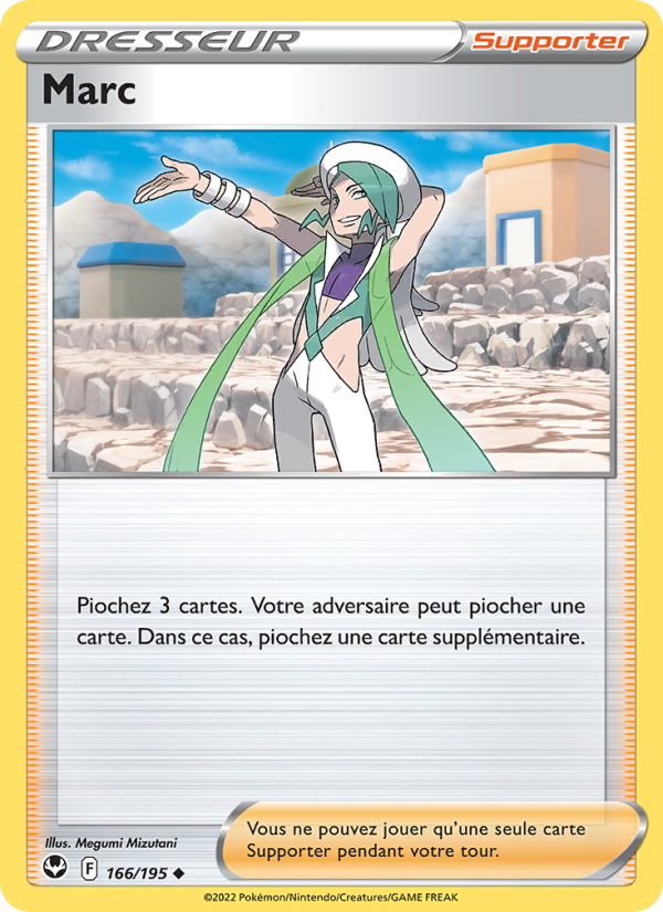 Marc 166 — Silver Tempest (French Pokémon TCG card)