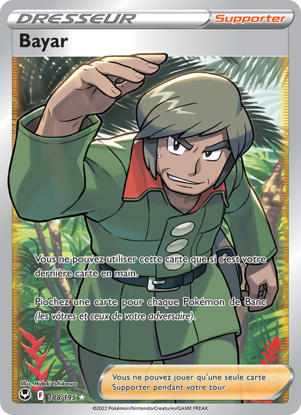 Bayar 188 — Silver Tempest (French Pokémon TCG card)