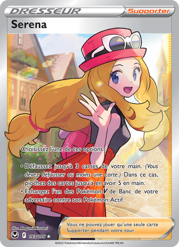 Serena 193 — Silver Tempest (French Pokémon TCG card)