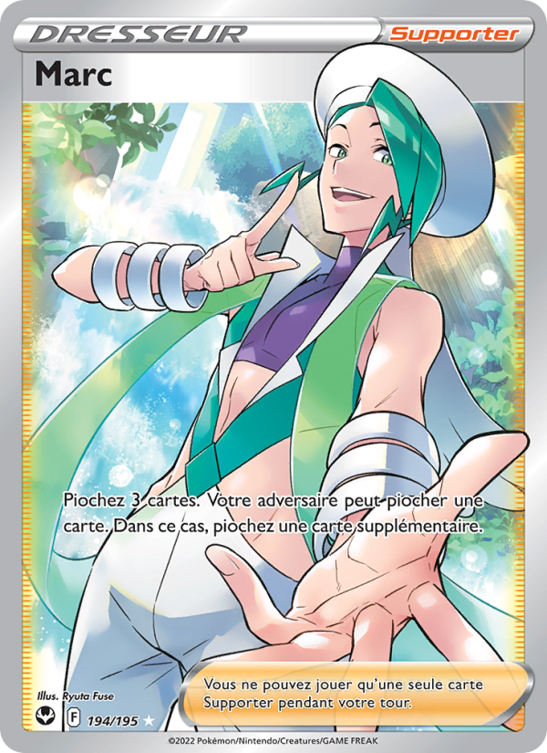 Marc 194 — Silver Tempest (French Pokémon TCG card)