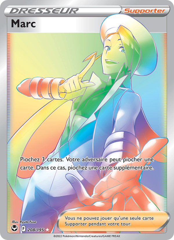 Marc 208 — Silver Tempest (French Pokémon TCG card)