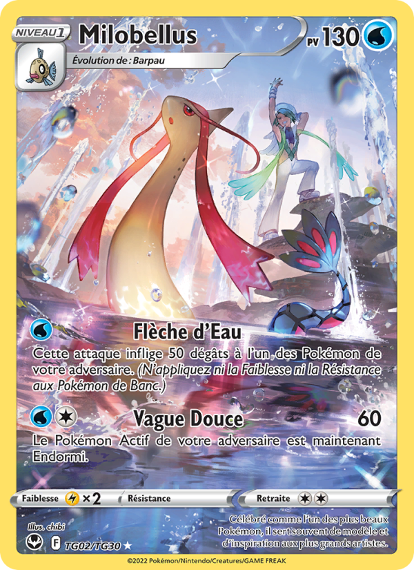 Milobellus TG02 — Silver Tempest (French Pokémon TCG card)