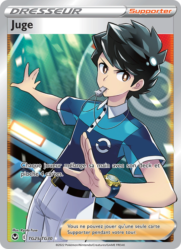 Juge TG25 — Silver Tempest (French Pokémon TCG card)