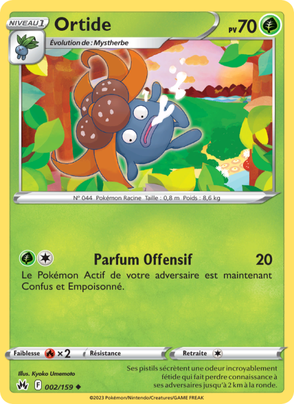 Ortide 002 — Zenit der Könige (French Pokémon TCG card)