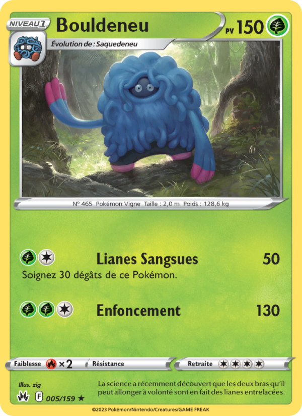 Bouldeneu 005 — Zenit der Könige (French Pokémon TCG card)