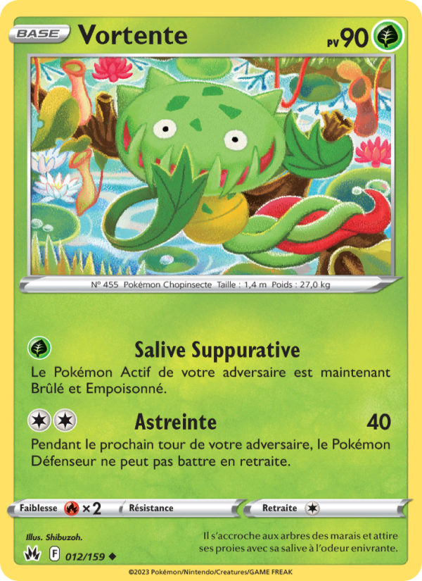 Vortente 012 — Zenit der Könige (French Pokémon TCG card)