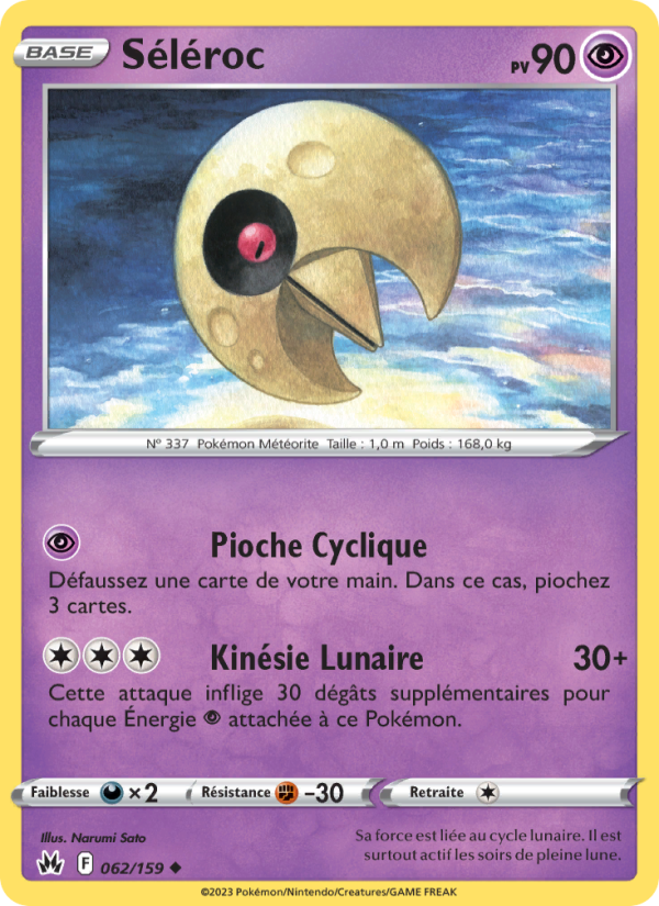 Séléroc 062 — Zenit der Könige (French Pokémon TCG card)