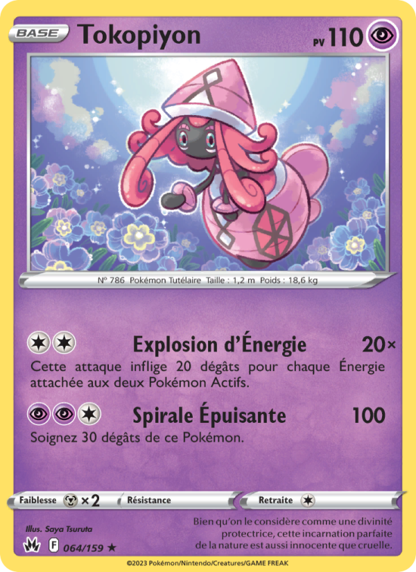 Tokopiyon 064 — Zenit der Könige (French Pokémon TCG card)