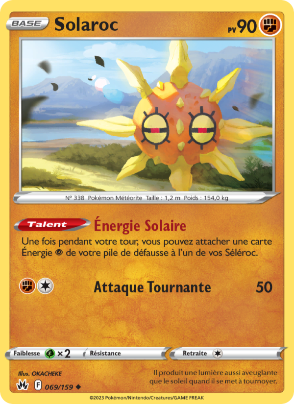 Solaroc 069 — Zenit der Könige (French Pokémon TCG card)