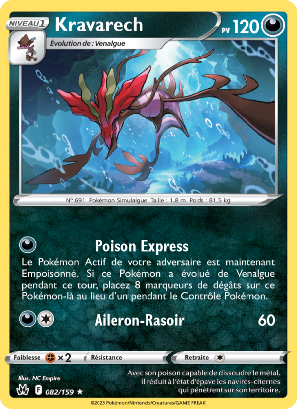 Kravarech 082 — Zenit der Könige (French Pokémon TCG card)
