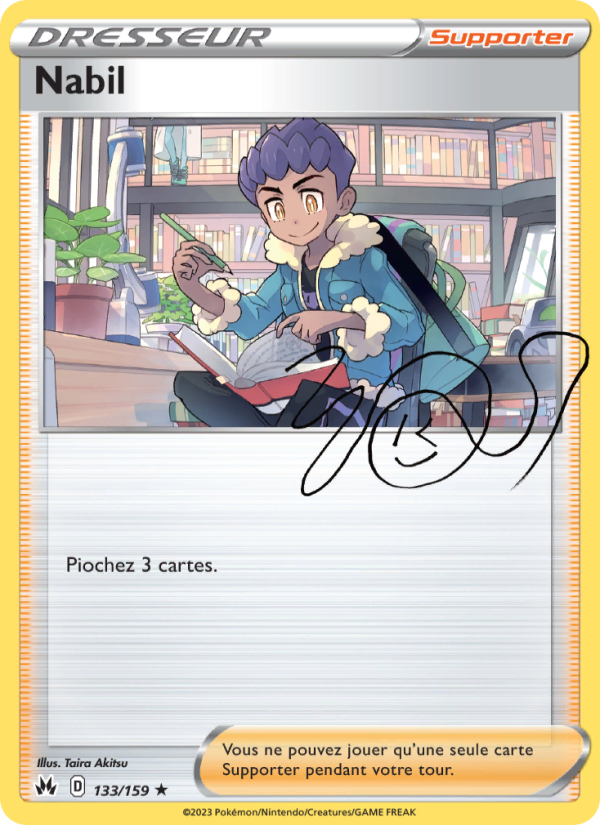 Nabil 133 — Zenit der Könige (French Pokémon TCG card)