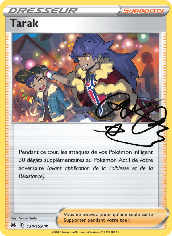 Tarak 134 — Zenit der Könige (French Pokémon TCG card)
