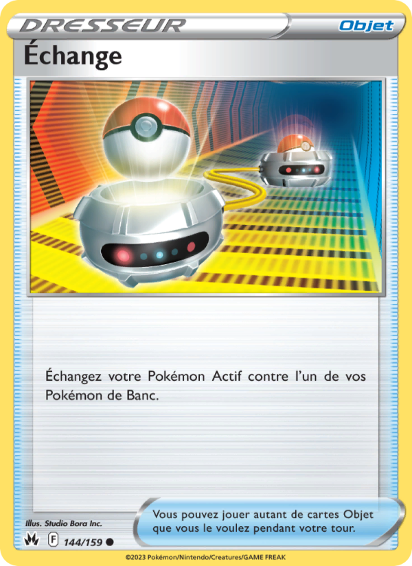 Échange 144 — Zenit der Könige (French Pokémon TCG card)