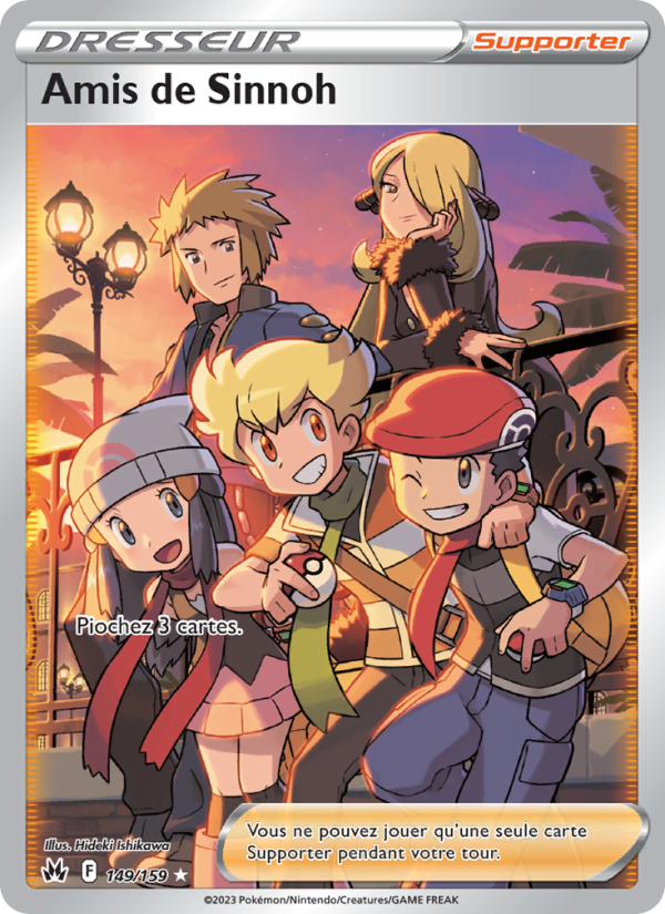 Amis de Sinnoh 149 — Zenit der Könige (French Pokémon TCG card)