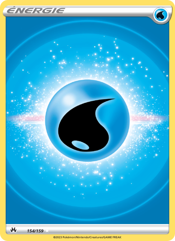 Énergie Eau 154 — Zenit der Könige (French Pokémon TCG card)